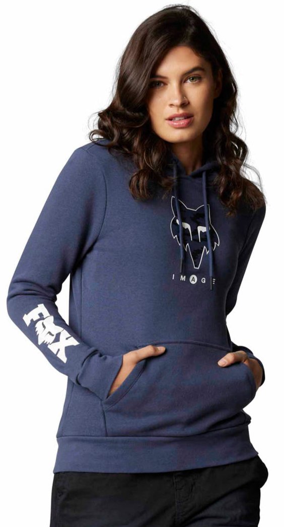 Fox  WOMENS NUKLR PULLOVER FLEECE - Deep Cobalt FRONT