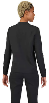 Fox WOMENS RISE CREW FLEECE - Black BACK