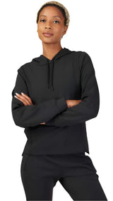 Fox WOMENS RISE PULLOVER FLEECE - Black FRONT
