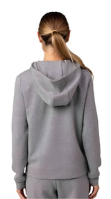 Fox WOMENS RISE PO FLEECE - Heather Graphite BACK