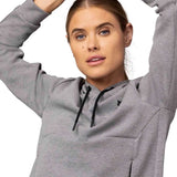 Fox WOMENS RISE PO FLEECE - Heather Graphite 