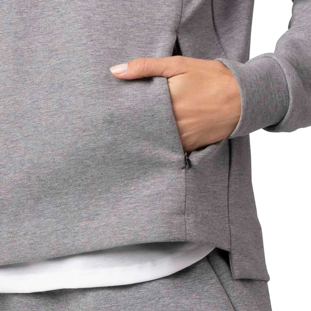Fox WOMENS RISE PO FLEECE - Heather Graphite POCKET