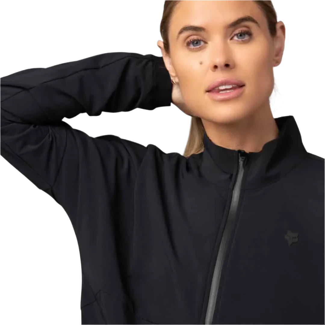 Fox WOMENS WARM UP ALPHA JACKET - Black