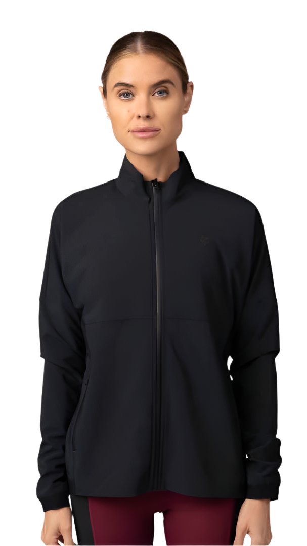 Fox WOMENS WARM UP ALPHA JACKET - Black