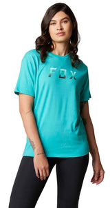 Fox FGMNT Short Sleeve TEE Teal FRONT FACING MODEL