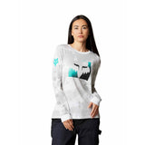 Fox DETONATE LS Tee White Grey