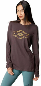 Fox FULL FLUX LS TEE  - Pur SIDE FRONT