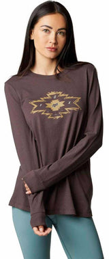 Fox FULL FLUX LS TEE  - Pur FRONT