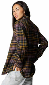 Fox FOXLOVER STRETCH FLANNEL - Purple BACK
