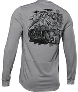 Fox RANGER LS DR JERSEY - Steel Grey Back
