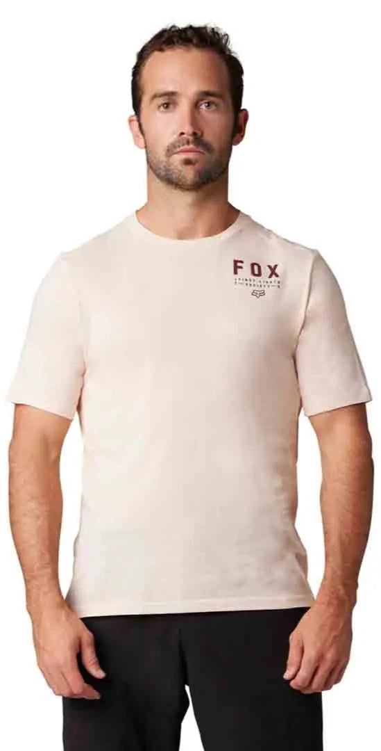 Fox RANGER SS DR® JERSEY CRYS - Light Pink Front Facing Model