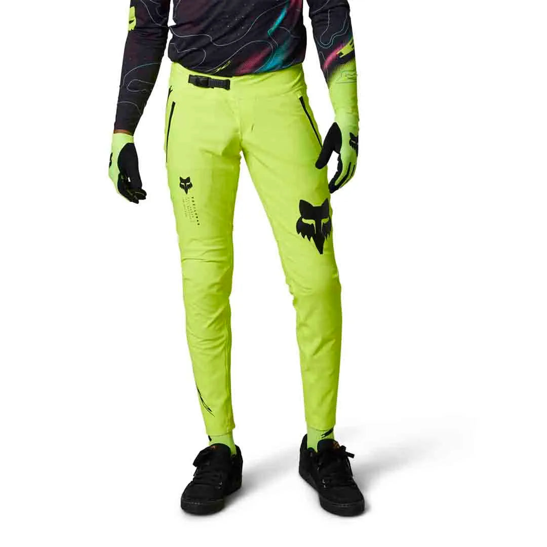 Fox FLEXAIR Pants Lunar Fluro Yellow