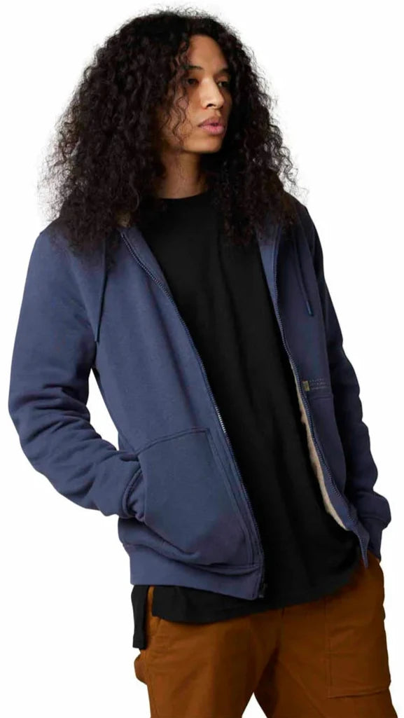Fox GEOLOGY SASQUATCH FLEECE  - Deep Cobalt SIDE FRONT