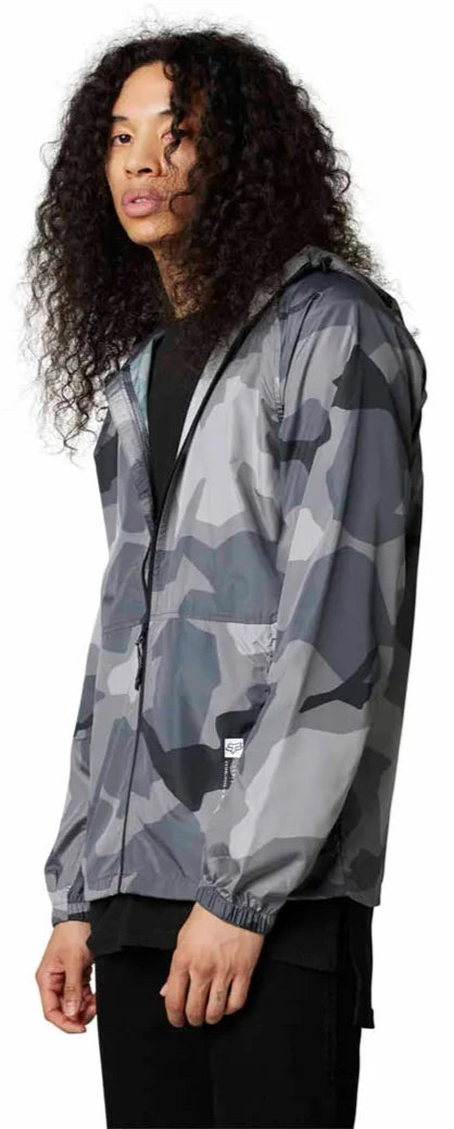 Fox GEOLOGY CAMO WINDBREAKER - Black Camo 