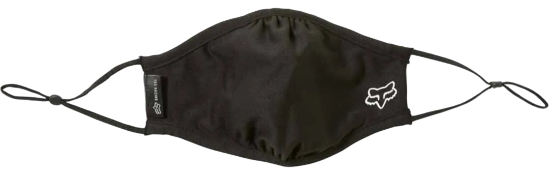 Fox Solid Face Mask Black