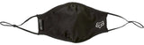 Fox Solid Face Mask Black