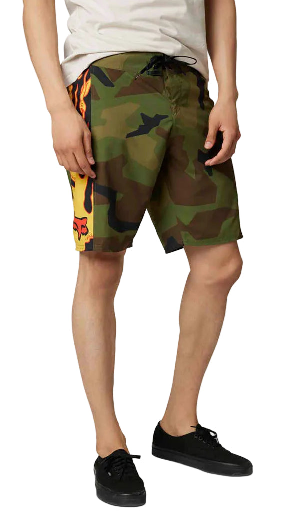 Fox PARKERBOSS BOARDSHORT 20" GreenCam FRONT