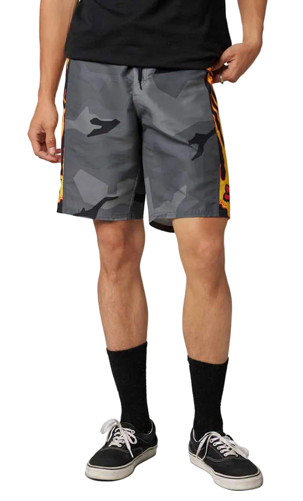 Fox PARKERBOSS BOARDSHORT 20" BlackCam FRONT