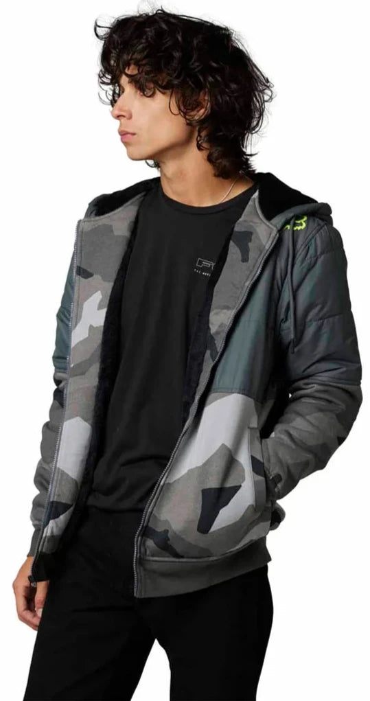 Fox LINDON SASQUATCH FLEECE - Black Cam