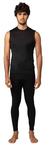 Fox Racing Tecbase SL Shirt Black FRONT FACING MODEL