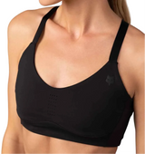 Fox Racing Womens Tecbase Bra Black FRONT