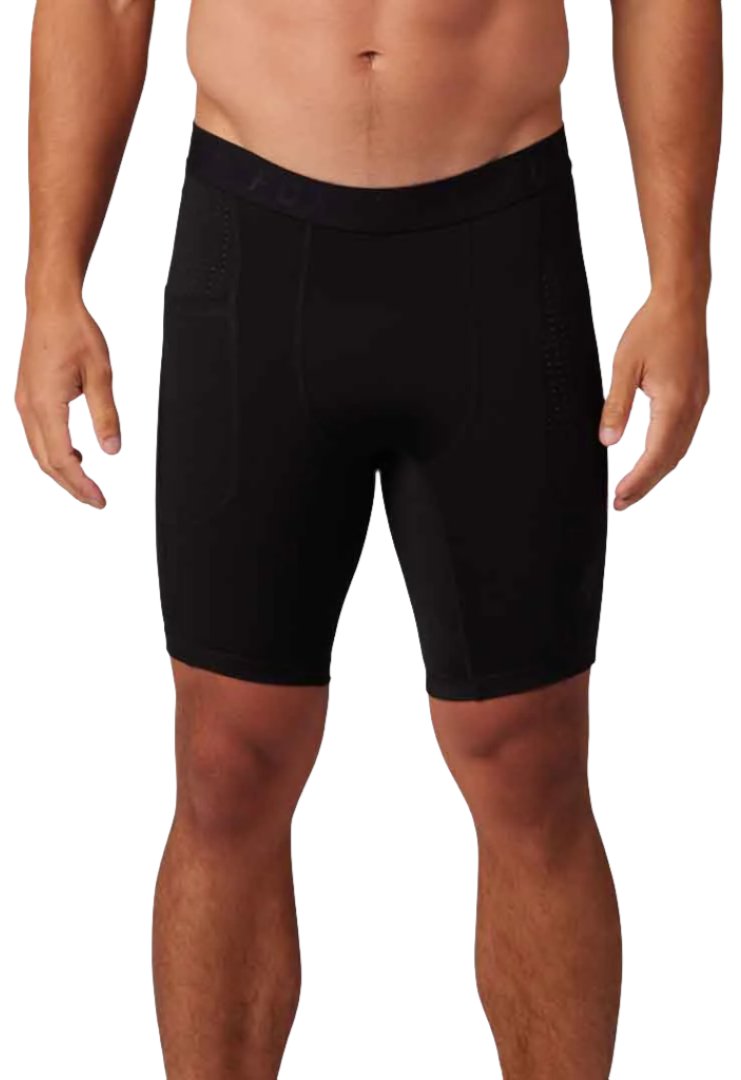 Fox TECBASE COMPRESSION SHORT - Black FRONT