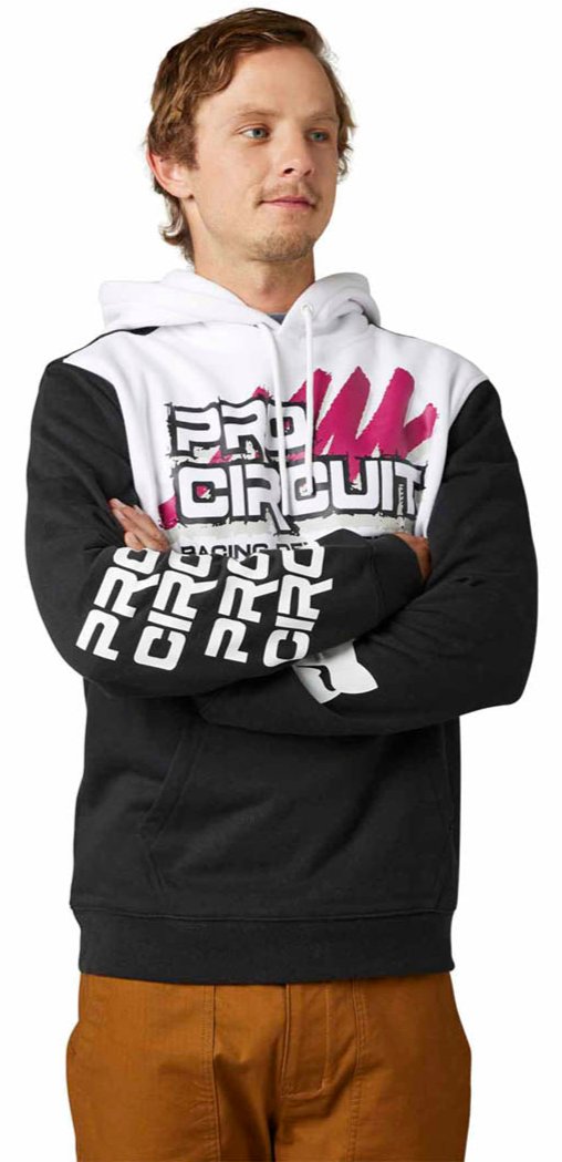 Fox PRO CIRCUIT PULLOVER FLEECE - Black FRONT