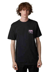 Fox ROCKWILDER SS PREM TEE Black FRONT FACING MODEL