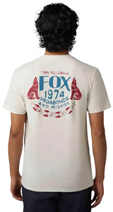 Fox PREDOMINANT SS PREM TEE - Vintage White BACK