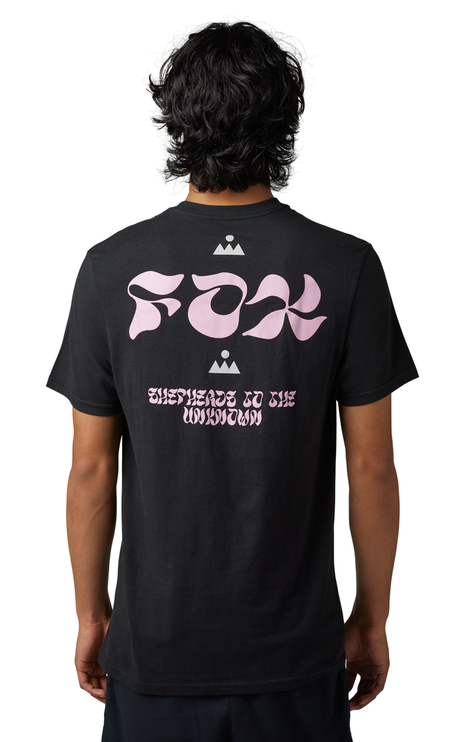 Fox ZONIFY SS PREM TEE Black BACK FACING MODEL