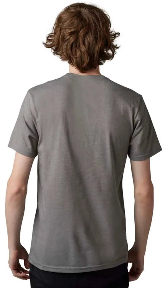 Fox FOX X HONDA SS TEE || - Heather Graphite BACK
