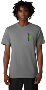 Fox FOX X KAWI SS TEE // -  Heather Graphite FRONT