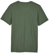 Fox LEVEL UP SS PREM PKT TEE - Hunter Green BACK