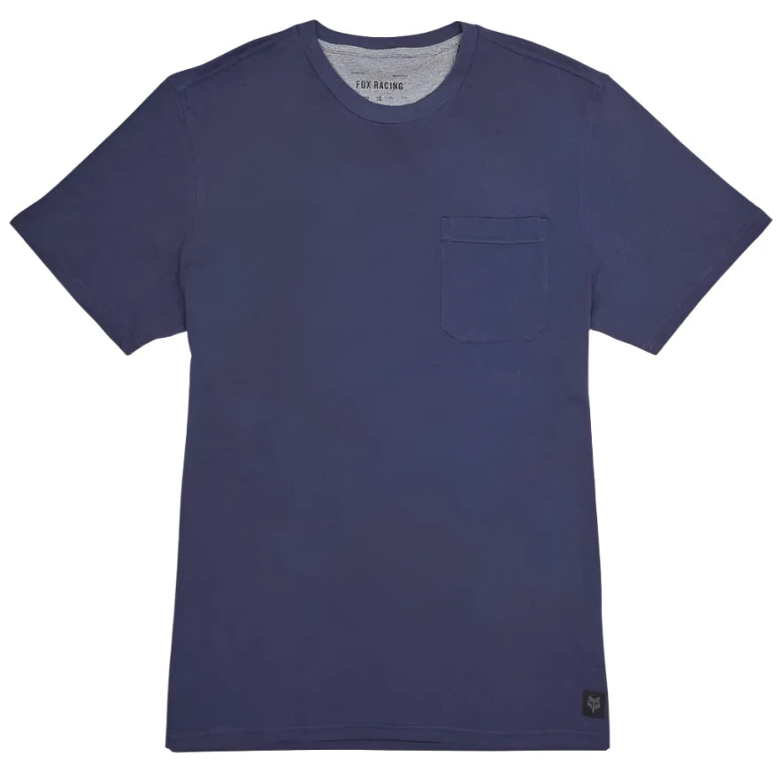 Fox LEVEL UP SS PREM PKT TEE - Deep Cobalt FRONT