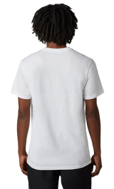 Fox UNITY || SS PREM TEE OptcWhite BACK FACING MODEL
