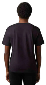 Fox Boundary SS Top Black/Pink BACK FACING MODEL 