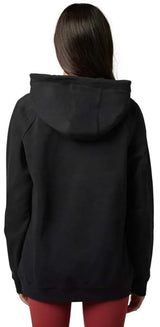 Fox WOMENS LEVEL UP PULLOVER FLEECE - Black BACK