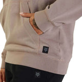 Fox WOMENS LEVEL UP PULLOVER  FLEECE  - Taupe POCKET