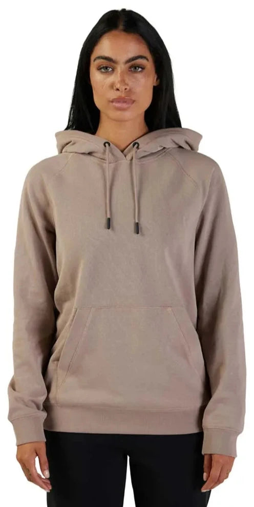 Fox WOMENS LEVEL UP PULLOVER  FLEECE  - Taupe FRONT