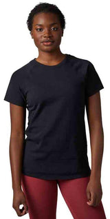Fox WOMENS LEVEL UP SS TEE - Black FRONT
