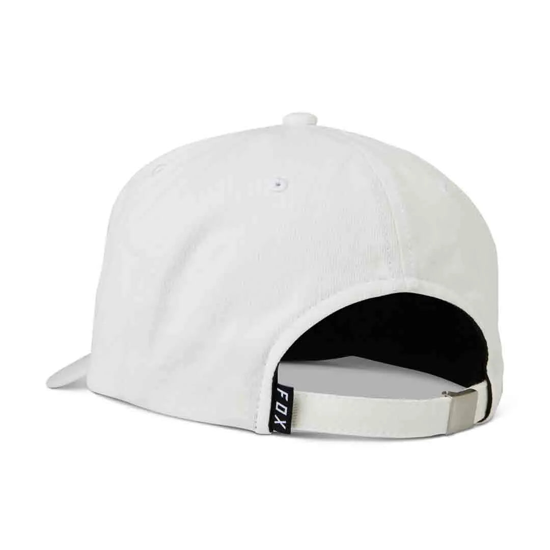 Fox LEVEL UP DAD HAT WHITE