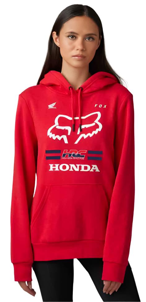 Fox FOX X HONDA PULLOVER FLEECE -  Flame Red