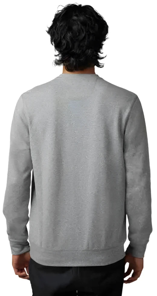 Fox LEVEL UP LS PREM PKT TEE - Heather Graphite BACK