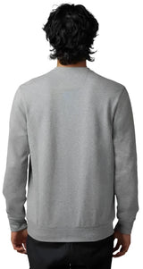 Fox LEVEL UP LS PREM PKT TEE - Heather Graphite BACK