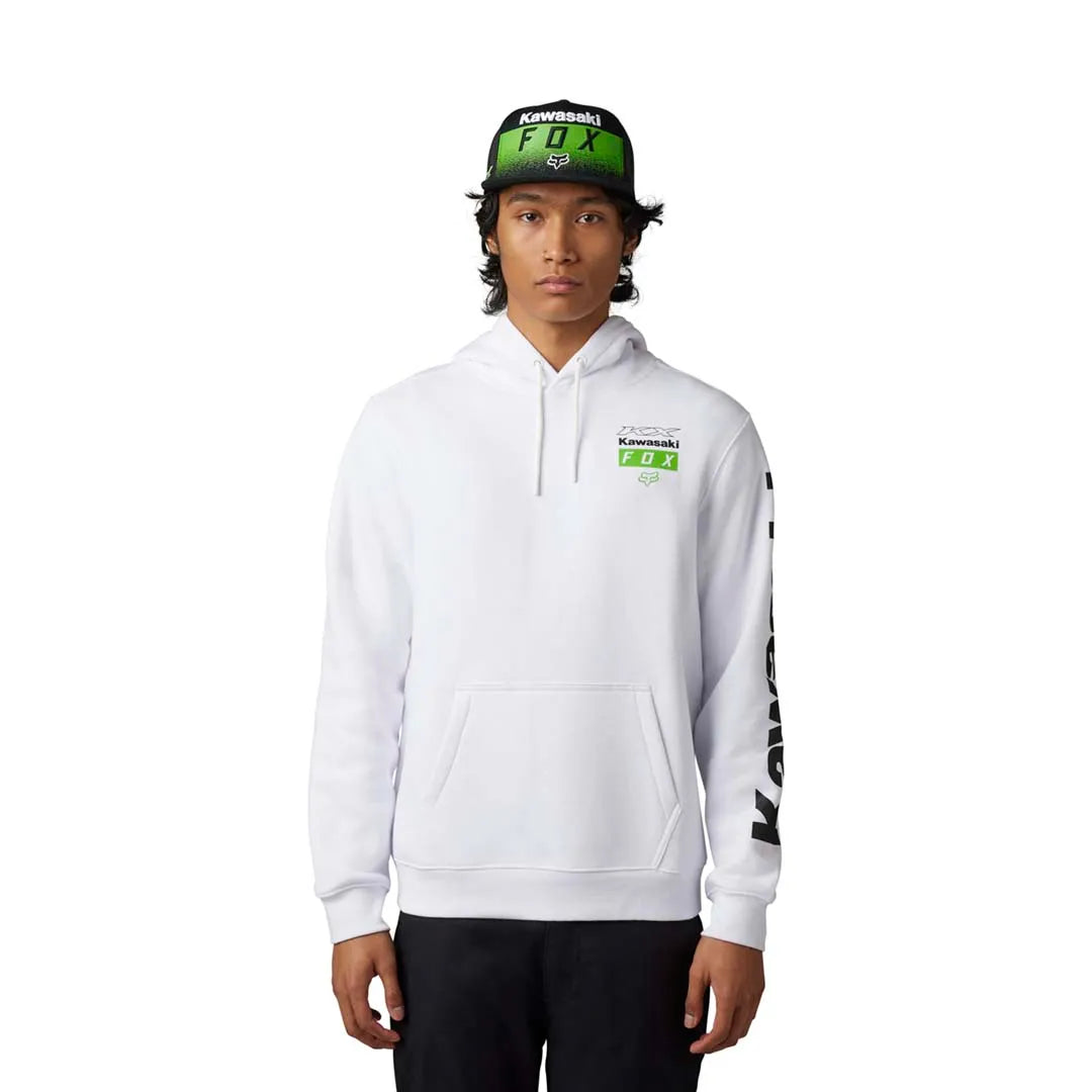 FOX X KAWI PULLOVER FLEECE - White