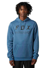 Fox NON STOP PULLOVER FLEECE DrkSla FRONT FACING MODEL