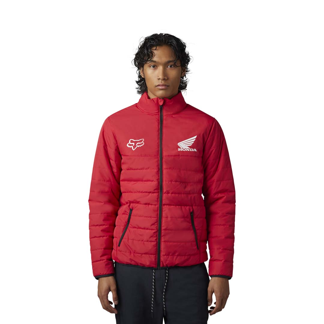 Fox HONDA HOWELL Mens Jacket Red – Crooze