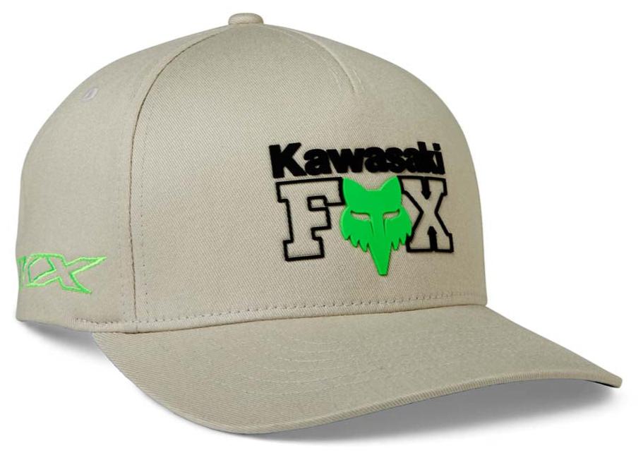 FOX X KAWI FLEXFIT HAT - Steel Grey 