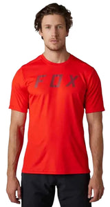 Fox RANGER SS JERSEY MOTH RACE - Flo Red Front Facing Model