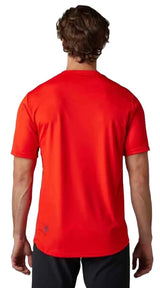 Fox RANGER SS JERSEY MOTH RACE - Flo Red Back Facing Model